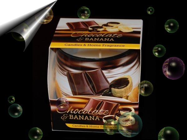 Chocolate-Banana-Duftkerze-Glas