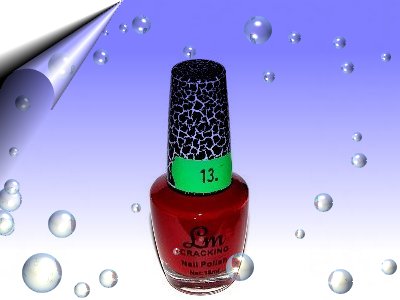 Crash-Nagellack-Mittel-Rot-Nr13