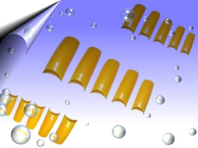 French-Nagel-Tips-Box-Gelb