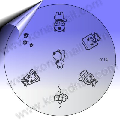 KONAD-Nail-Stamping-Schablone-m10