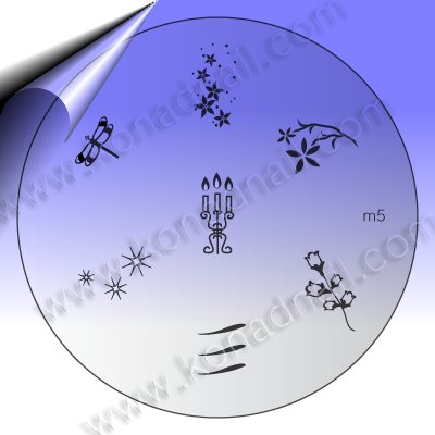 KONAD-Nail-Stamping-Schablone-m5