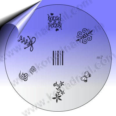 KONAD-Nail-Stamping-Schablone-m7
