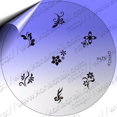 KONAD-Nail-Stamping-Schablone-m75
