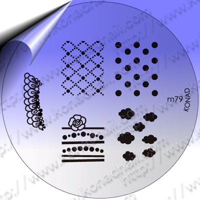 KONAD-Nail-Stamping-Schablone-m79