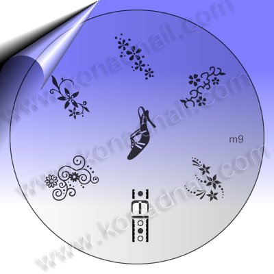 KONAD-Nail-Stamping-Schablone-m9