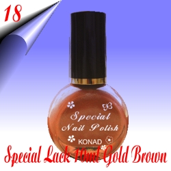 Konad-Stamping-Lack-Gold-Braun-Nr18