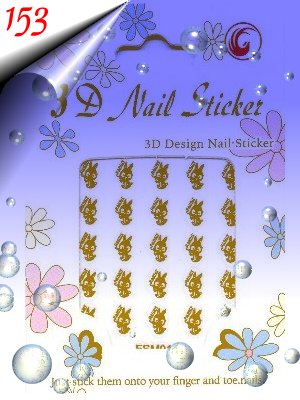 Metallic-Gold-Nail-Sticker-Nr153