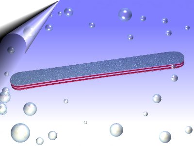 Nagelfeile-Spezial-Gruen