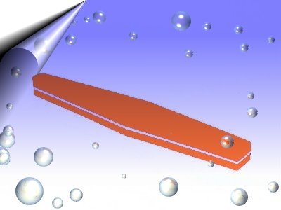 Nagelfeile-Sponge-Orange