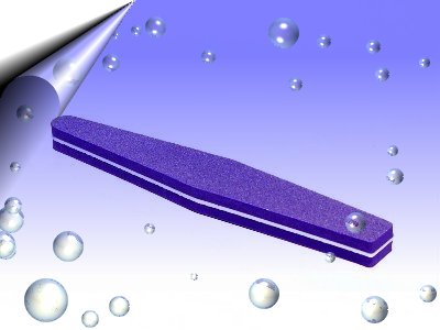 Nagelfeile-Sponge-Violett