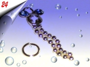 Nagelpiercing-Metall-Nr24