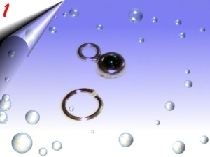 Nagelpiercing-Silber-Nr1