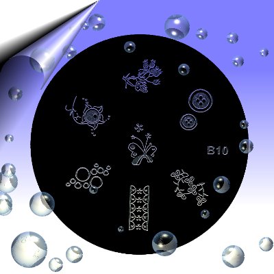 Nail-Stamping-Schablone-B10