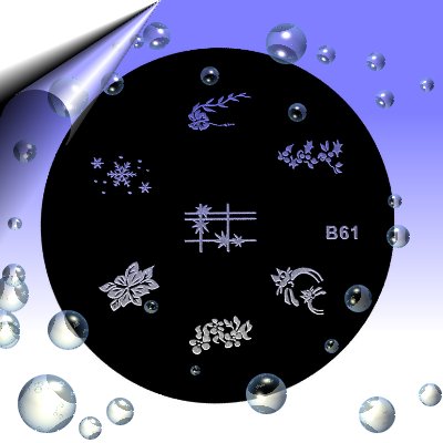 Nail-Stamping-Schablone-B61