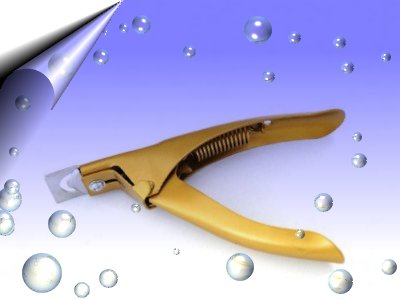 Nail-Tip-Cutter-Nagelcutter-Gold