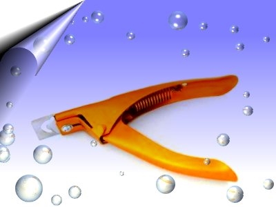 Nail-Tip-Cutter-Nagelcutter-Orange