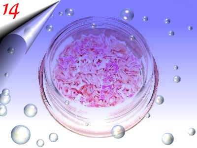 Nailart-Hologramm-Sterne-Rosa-Nr14