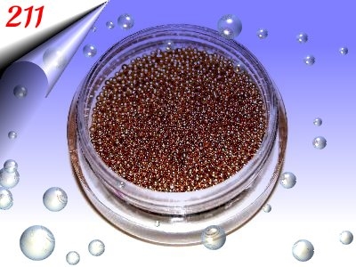 Nailart-Mikroperlen-Gold-Nr211