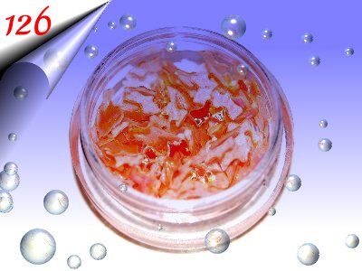 Nailart-Textil-Shapes-Orange-Nr126