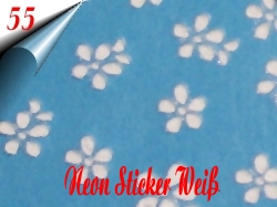 Neon-Nail-Sticker-Weiss-Nr55
