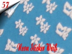 Neon-Nail-Sticker-Weiss-Nr57