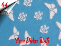 Neon-Nail-Sticker-Weiss-Nr64
