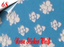 Neon-Nail-Sticker-Weiss-Nr68