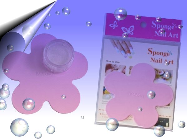 Original-Konad-Glitzer-Sponge-Platte-Set