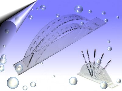 Pinsel-Acryl-Staender-Pinselhalter-12er