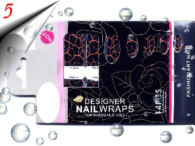 Selbstklebende-Nail-Art-Wraps-Nageldesign-Aufkleber-Nr5