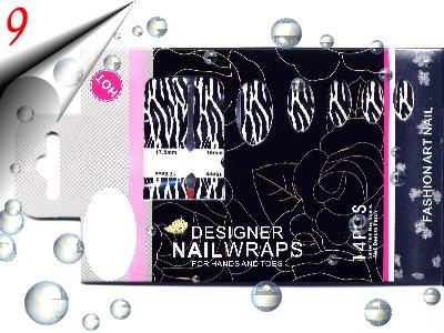 Selbstklebende-Nail-Art-Wraps-Nageldesign-Aufkleber-Nr9
