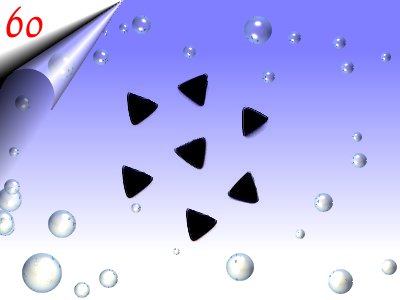 Strasssteinchen-Dreieck-Schwarz-Nr60