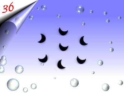 Strasssteinchen-Halbmond-Schwarz-Nr36