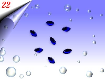 Strasssteinchen-Katzenauge-Dunkelblau-Nr22