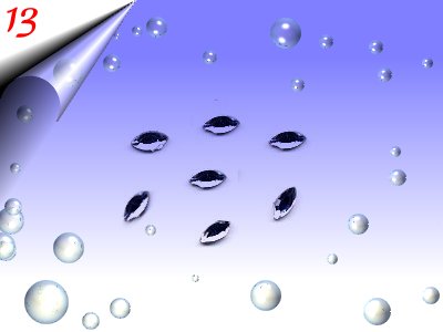 Strasssteinchen-Katzenauge-Silber-Nr13