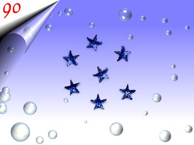 Strasssteinchen-Sterne-Hellblau-Nr90