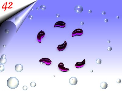 Strasssteinchen-Tropfen-Dunkelpink-Nr42