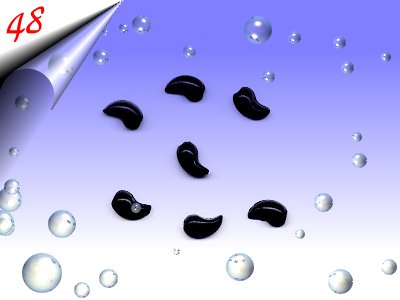 Strasssteinchen-Tropfen-Schwarz-Nr48