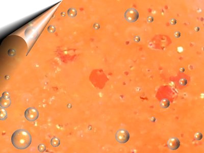 UV-Einphasen-Glitter-Gel-Crisp-Effektgel-Orange-5gr