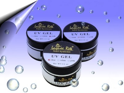 UV-Gel-Klar-Rosa-French-Weiss-3er-Set